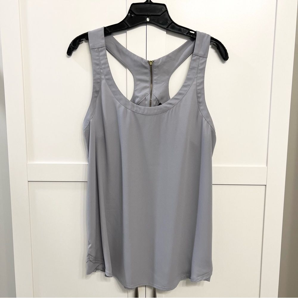 Express Grey Racerback Tank